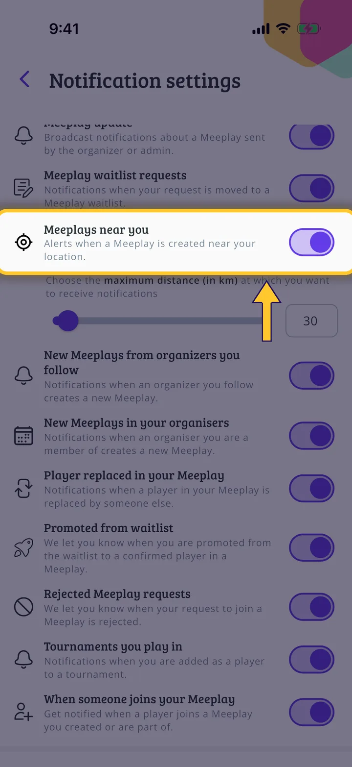 Meeplays near you: how to turn on alerts for your area